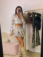 Load image into Gallery viewer, Tartan Rara Skirt &amp; Blazer Co-Ord