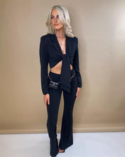 Load image into Gallery viewer, AUDREY Tailored Two Piece Suit Black